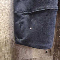 LS Fleece Shirt, 1/2 Zip Up *gc, v.hairy, seam puckers
