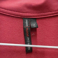 LS Fleece Shirt, 1/2 Zip Up, Bit Tag *gc, older, mnr hairy
