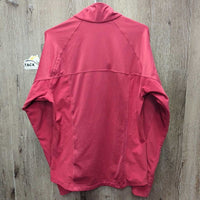 LS Fleece Shirt, 1/2 Zip Up, Bit Tag *gc, older, mnr hairy
