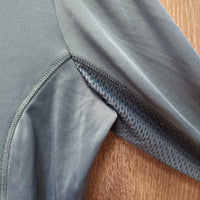 LS Sun Shirt, 1/2 Zip Up, Mesh Sleeves *vgc, mnr seam rubs

