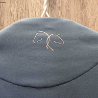 LS Sun Shirt, 1/2 Zip Up, Mesh Sleeves *vgc, mnr seam rubs
