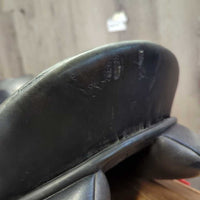 17" XW 6" Regal Dressage Saddle, Leather Cantle Cover, Air Panels, Rear Gusset Panels, Xlg Front Blocks, Flaps: 17"L x 12"W Serial #: 215 17 5
