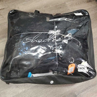 300g Hvy Winter Blanket, Neck, 2 legs, bag *like new, clean, mnr hair
