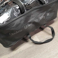 300g Hvy Winter Blanket, Neck, 2 legs, bag *like new, clean, mnr hair
