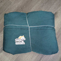 Med Stable Blanket, tail *gc, older, faded, stains, repairs, dirt, mnr threads, snags, rubs, pills, threads
