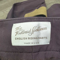 Euroseat Breeches *vgc/gc, seam puckers, faded, mnr dirt?residue
