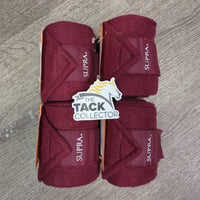 4 Fleece Polo Wraps *vgc, clean, clumpy, hairy, rubs
