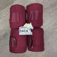 4 Fleece Polo Wraps *vgc, clean, clumpy, hairy, rubs

