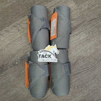 4 Stretchy Nylon Leg Wraps *vgc/xc, clean, clumpy & pilly edges
