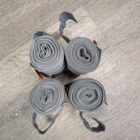 4 Stretchy Nylon Leg Wraps *vgc/xc, clean, clumpy & pilly edges
