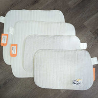 Front & Hind Exercise Leg Quilts *vgc, clean, rubs, pills, hairy, mnr dingy
