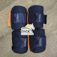 4 Fleece Polo Wraps *xc, clean, v.mnr hair, No Bag
