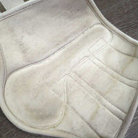 Pr "Breath Protection" Mesh Closed Boots *gc,clean?, stains, dingy, hairy velcro, mnr dirt, hair
