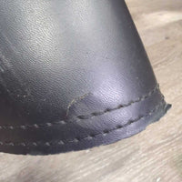 Pr Neoprene Bell Boots, velcro *vgc, mnr dirt, hair, scuffed, threads, cracked edges
