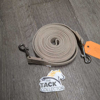 Cotton Web Draw Reins, snaps *xc/like new, clean
