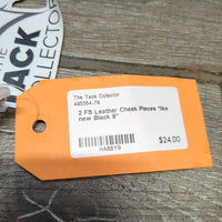 2 FS Leather Cheek Pieces *like new
