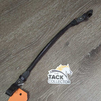Rolled Leather Pommel Strap *gc, dirt, rubbed, creases, faded, warped, loose hooks

