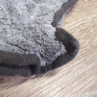 Double Sided Fleece Grooming/Applicator Mitt *vgc/gc, mnr dirt, hair, residue, clumps

