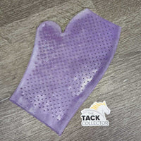 Rubber Grooming Mitt *gc, clean, stained, residue
