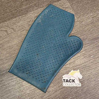 Rubber Grooming Mitt *gc, clean, stained, residue
