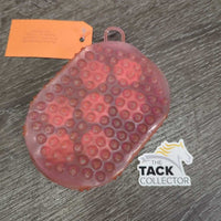 Gellee Massager and Curry Mitt *gc, yellowed, clean, scuffed, mnr stiff rollers, residue, scuffs

