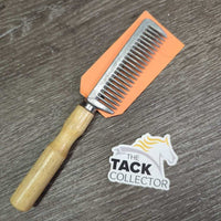 Metal Mane Comb, handle *vgc, mnr dirt, residue
