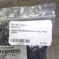 Braiding Elastics, bag *new
