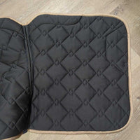 Quilt Dressage Saddle Pad *xc, v. mnr pill, hair
