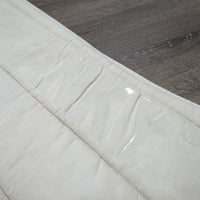 Microsuede Channel Quilt Dressage Pad, non slip top *gc, clean, mnr dirt, stains, hair, rubs, dingy, pills, rubs
