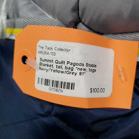 Quilt Pagoda Stable Blanket, tail, bag *new, tags
