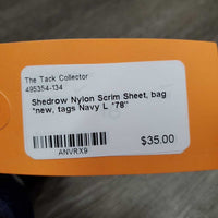 Nylon Scrim Sheet, bag *new, tags
