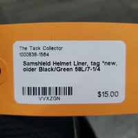 Helmet Liner, tag *new, older
