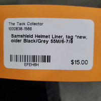 Helmet Liner, tag *new, older
