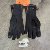 JUNIORS Pr Winter Riding/Sports Gloves *vgc, clean, mnr rubs & linty
