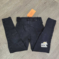 JUNIORS Cotton Breeches *gc, faded, seam puckers
