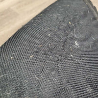 Front & Hind Tall Shipping Boots, Fleece Lined *gc, clean, mnr stains, clumpy, hairy, rubs & snags & frays, older
