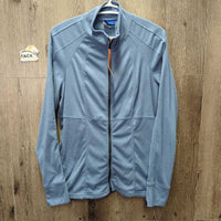 Thin Fleece Jacket, Zipper *vgc, wavy?shrunk
