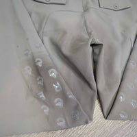 Euro Seat Sticky Knee Breeches *vgc, seat & leg stains
