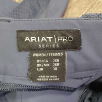 Euro Seat Breeches *gc/fair, stained/discolored seat & legs, seam puckers, v.bubbled & stretched
