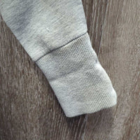 Sweatshirt Jacket, Zipper *gc, clumpy, rubs, older, faded & hairy
