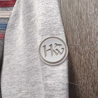 Sweatshirt Jacket, Zipper *gc, clumpy, rubs, older, faded & hairy
