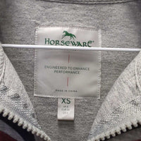 Sweatshirt Jacket, Zipper *gc, clumpy, rubs, older, faded & hairy
