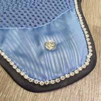 Matching Set: Pr Fleece Polos & Crochet Bonnet, bling piping *xc, mnr snags, hair
