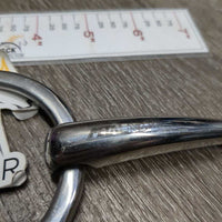 Thin/MEd Loose Ring Snaffle Bit*xc/like new, clean, mnr scuffs
