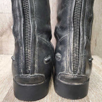 Field Boots, Zips, 2x Black Forms, box *vgc/xc, clean, mnr dirt?residue & scuffs
