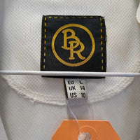 SS Show Shirt, 1/3 Zip Upbling *gc, mnr snags & stains, seam puckers, older
