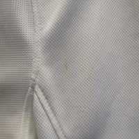 SS Show Shirt, 1/3 Zip Upbling *gc, mnr snags & stains, seam puckers, older
