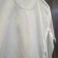 SS Show Shirt, 1/3 Zip Upbling *gc, mnr snags & stains, seam puckers, older
