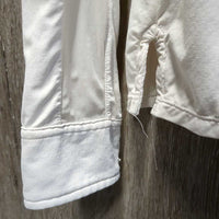 LS Sun Shirt, 1/4 Zip Up, Mesh Sleeves, Snap Collar *gc/fair, mnr snags, rubs, pills, pitt stains & runs, dingy, faded logos

