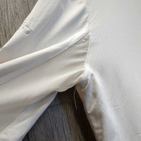 LS Sun Shirt, 1/4 Zip Up, Mesh Sleeves, Snap Collar *gc/fair, mnr snags, rubs, pills, pitt stains & runs, dingy, faded logos
